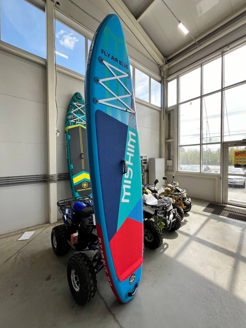 SUP (САП) Доска MISHIMO FLY AIR BLUE 11’ (335см) в Мытищах