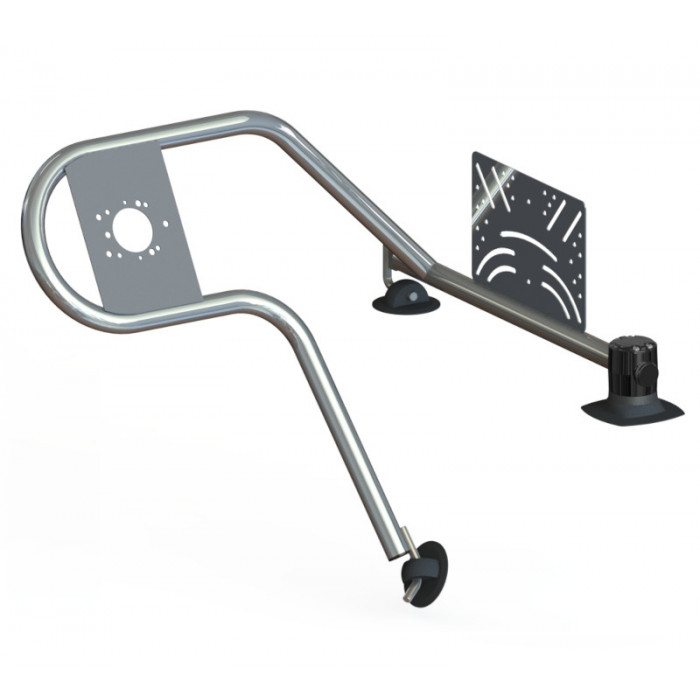 Стойка рулевая с креплением на баллон надувной лодки 32мм быстросъемная в Мытищах