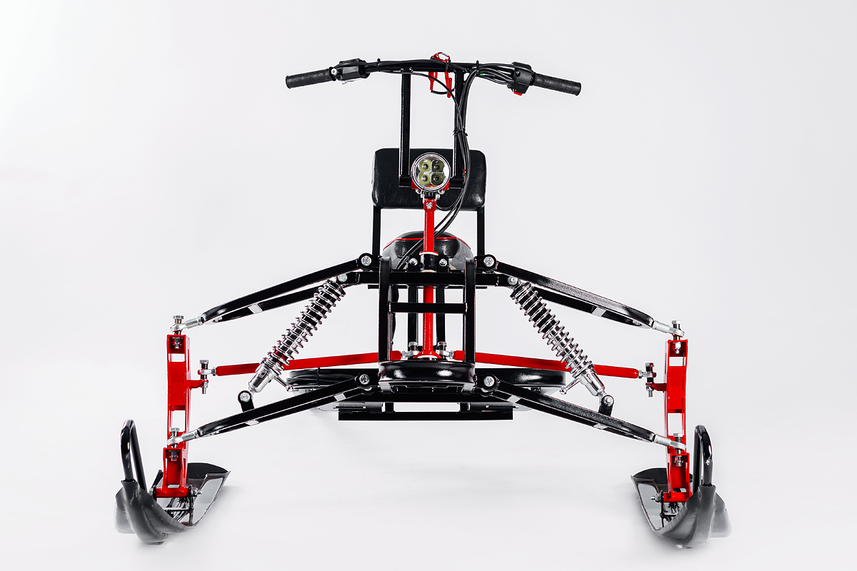 Лыжный модуль IKUDZO TERRAIN с подогревом ручек металлические лыжи в Мытищах