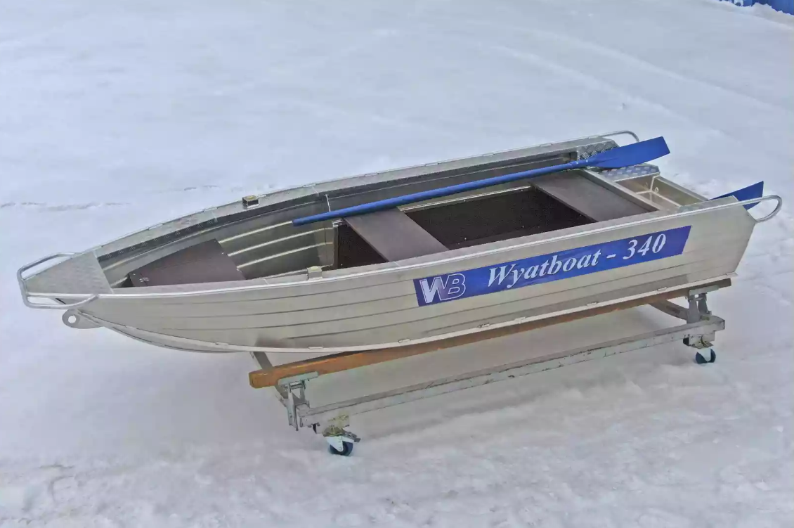 Алюминиевая лодка Wyatboat-340 Р в Мытищах