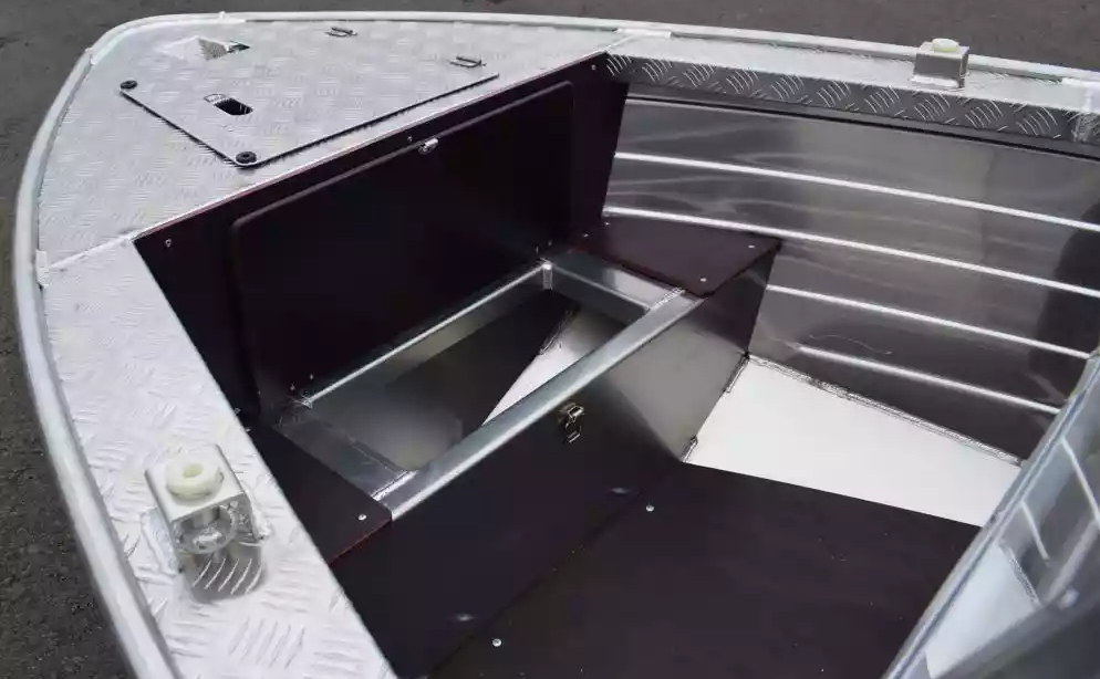 Алюминиевая лодка Wyatboat-390 DCM Увеличенный борт в Мытищах
