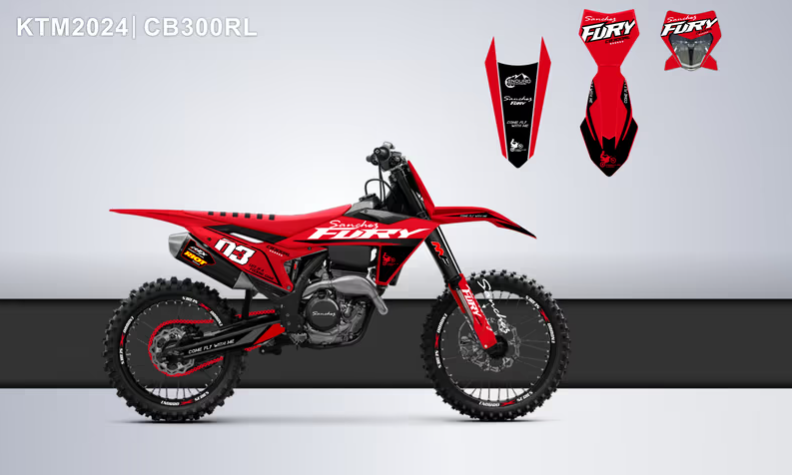 Кроссовый мотоцикл Sanchez Fury CB300RL в Мытищах