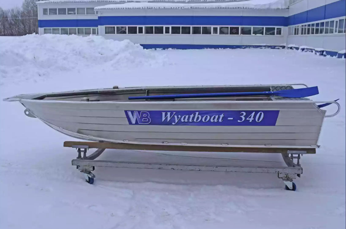 Алюминиевая лодка Wyatboat-340 Р в Мытищах