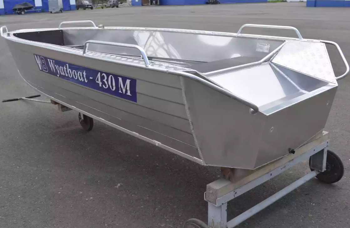 Алюминиевая лодка  Wyatboat-430М в Мытищах