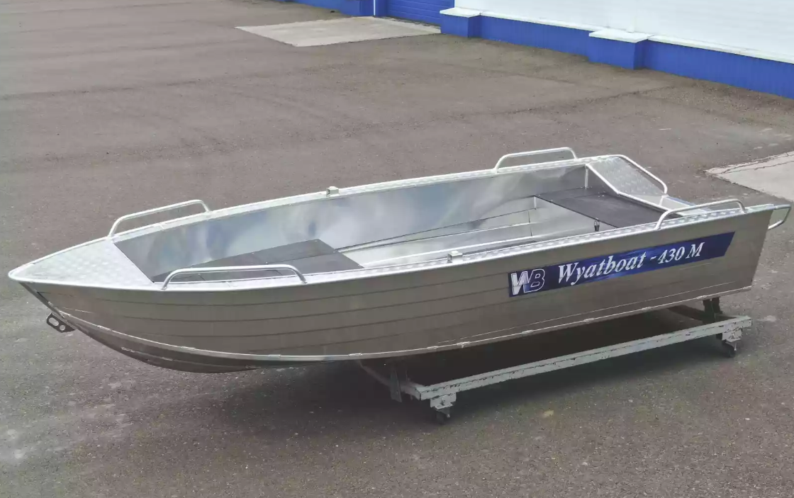 Алюминиевая лодка  Wyatboat-430М FISH в Мытищах