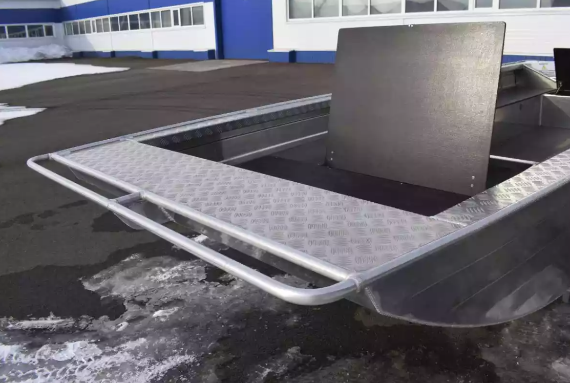 Алюминиевая лодка Wyatboat-490 Jonboat в Мытищах