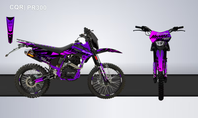 Кроссовый мотоцикл Sanchez Maniac PR300 в Мытищах