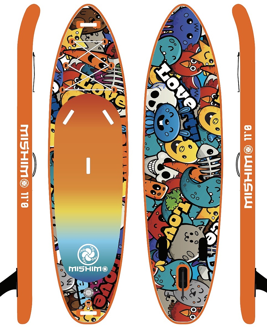 SUP (САП) Доска MISHIMO CRAZY-LINE 10.6’ (325см) в Мытищах