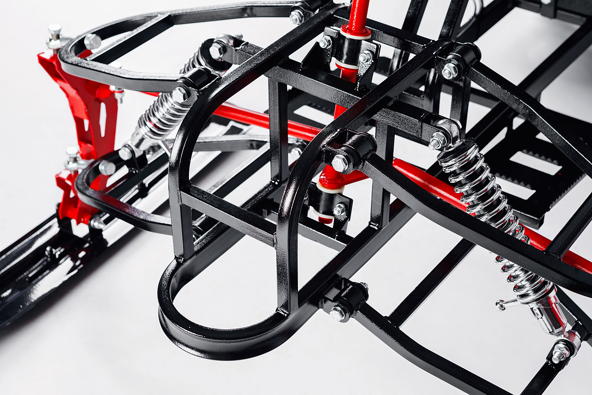 Лыжный модуль IKUDZO TERRAIN с подогревом ручек металлические лыжи в Мытищах