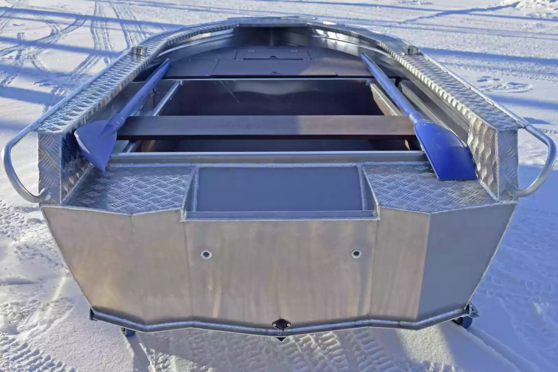 Алюминиевая лодка Wyatboat-370 Р FISH в Мытищах