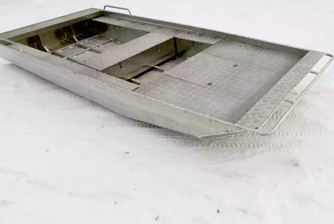 Алюминиевая лодка Wyatboat-390 Jonboat в Мытищах