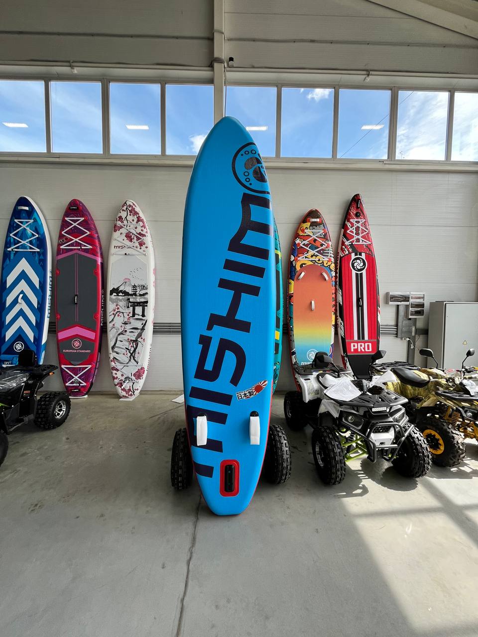 SUP (САП) Доска MISHIMO FLY AIR BLUE 11’ (335см) в Мытищах