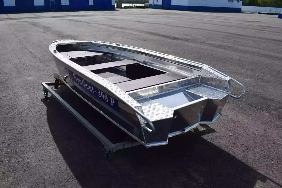 Алюминиевая лодка Wyatboat-390 P в Мытищах