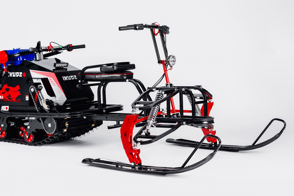 Лыжный модуль IKUDZO TERRAIN с подогревом ручек металлические лыжи в Мытищах