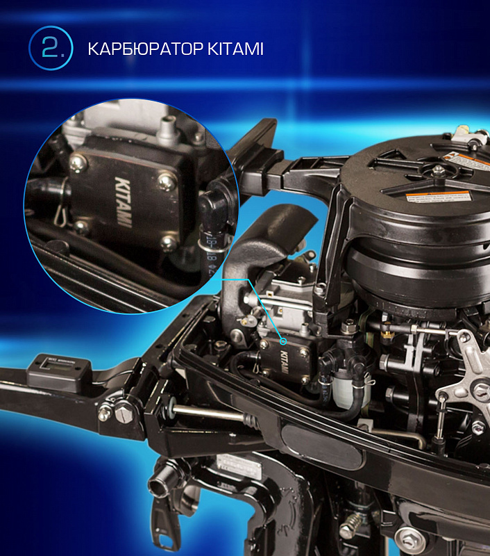 Лодочный мотор MARLIN PROLINE MP 9.9(20) AMHL FORCE в Мытищах