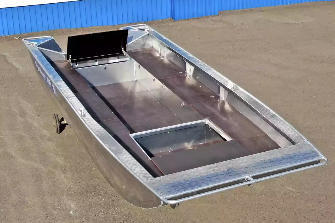 Алюминиевая лодка Wyatboat-490 Jonboat в Мытищах