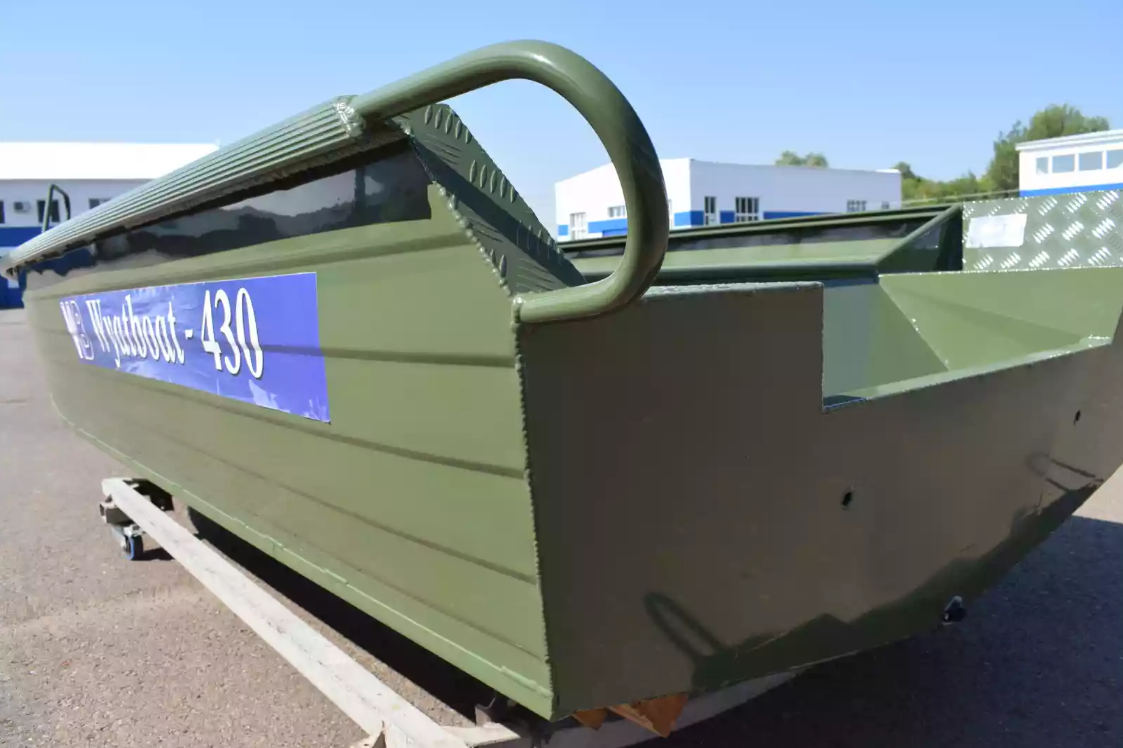 Алюминиевая лодка  Wyatboat-430 Master Fish в Мытищах