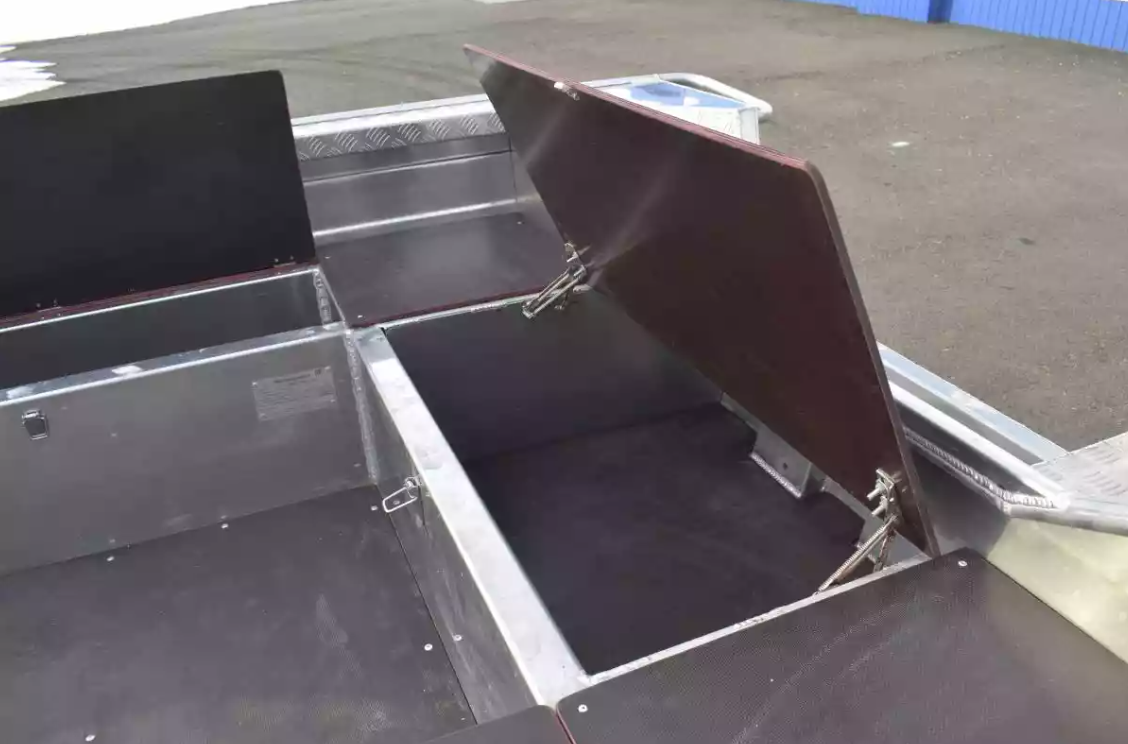 Алюминиевая лодка Wyatboat-490 Jonboat в Мытищах