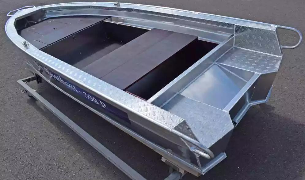 Алюминиевая лодка Wyatboat-390Р Fish в Мытищах