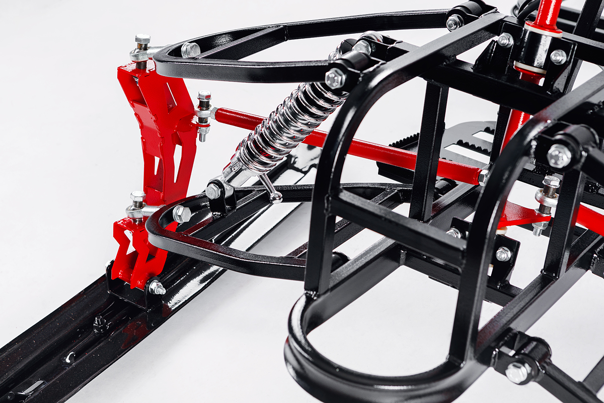 Лыжный модуль IKUDZO TERRAIN с подогревом ручек металлические лыжи в Мытищах