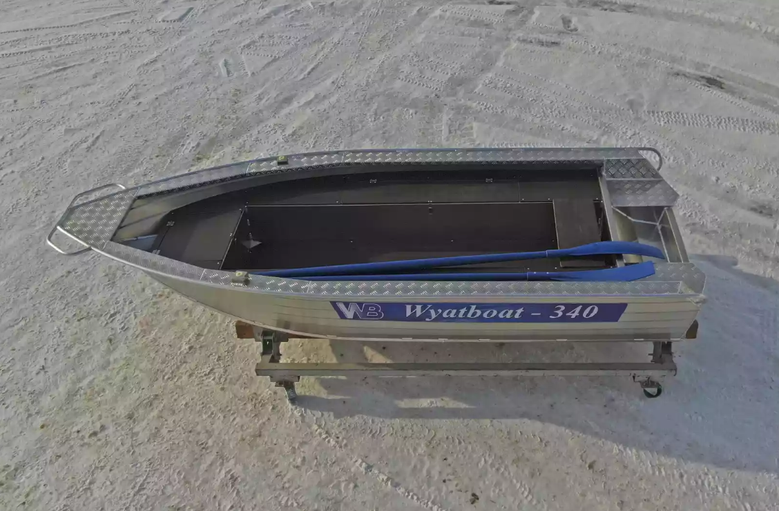 Алюминиевая лодка Wyatboat-340 РМ в Мытищах