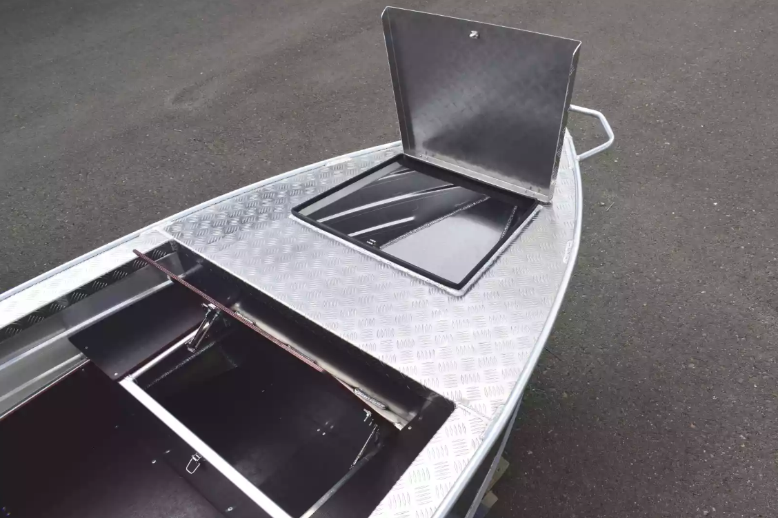 Алюминиевая лодка Wyatboat-390Р PRO в Мытищах