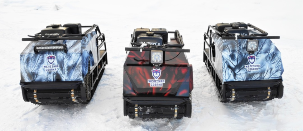 Мотобуксировщик Irondog (Железная собака) M600 20  Камуфляж Охотник в Мытищах