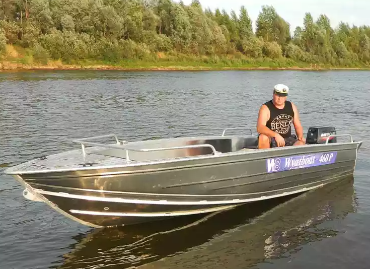 Алюминиевая лодка Wyatboat-460 P в Мытищах