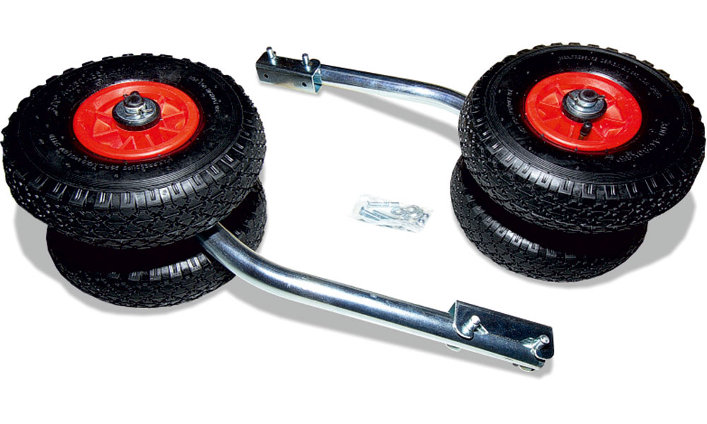 Транцевые колеса модульные двойные усиленные (быстросъемные) в Мытищах