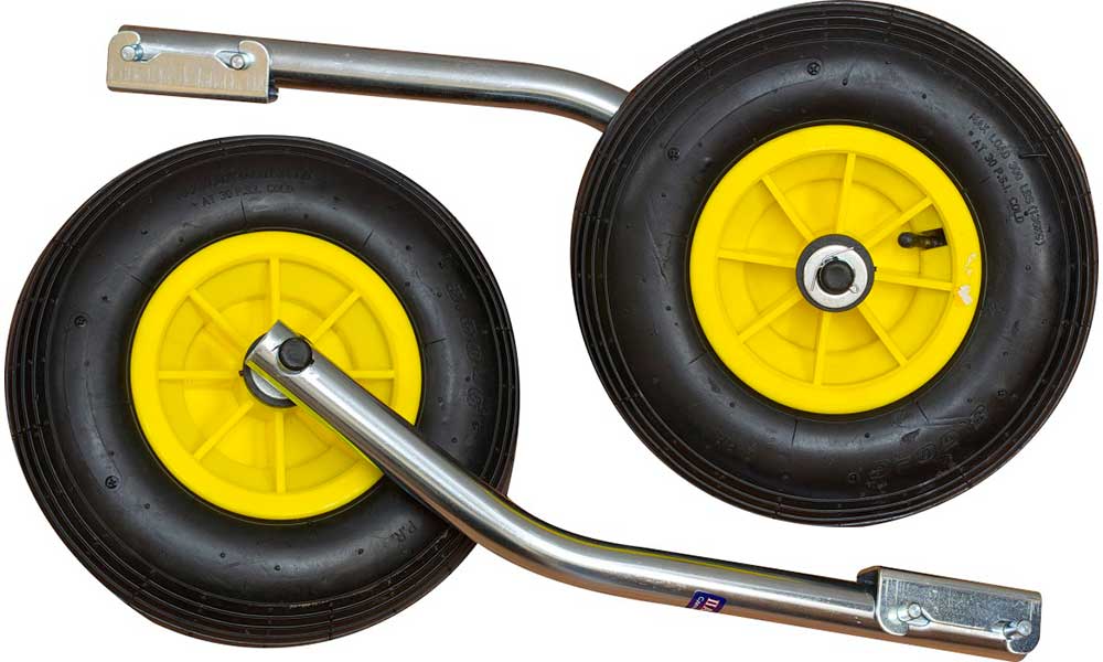 Транцевые колеса 330 мм модульные удлиненные в Мытищах