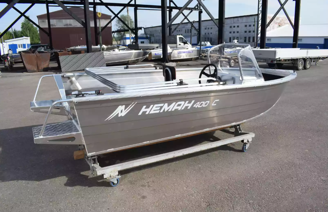 Алюминиевая лодка Неман-400 С в Мытищах