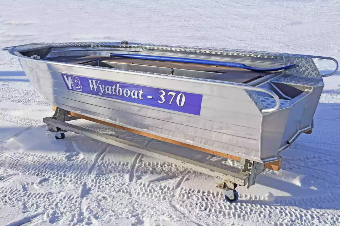 Алюминиевая лодка Wyatboat-370 РМ в Мытищах