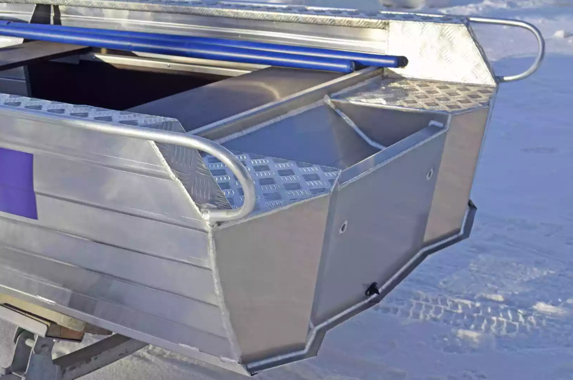 Алюминиевая лодка Wyatboat-370 Р в Мытищах