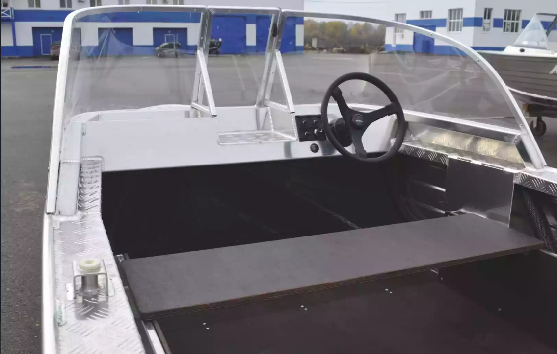 Алюминиевая лодка Wyatboat-390 Pro в Мытищах