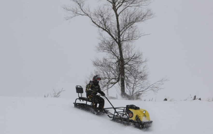 Мотобуксировщик РЫБАК PKD. PSD 20 л.с. (длинная база 1430мм) в Мытищах