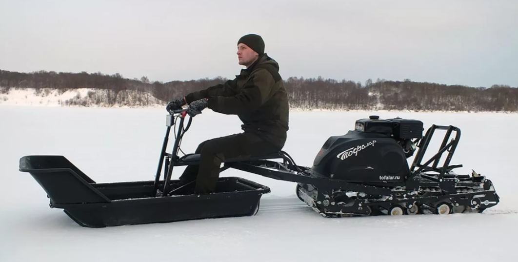 Мотобуксировщик Тофалар 500 с модулем Толкач в Мытищах