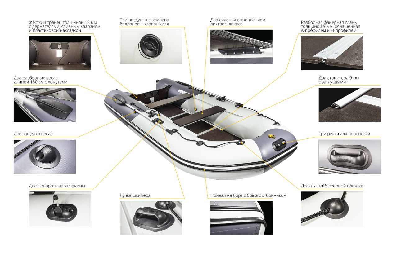 Лодка Ривьера Компакт 3600 СК в Мытищах