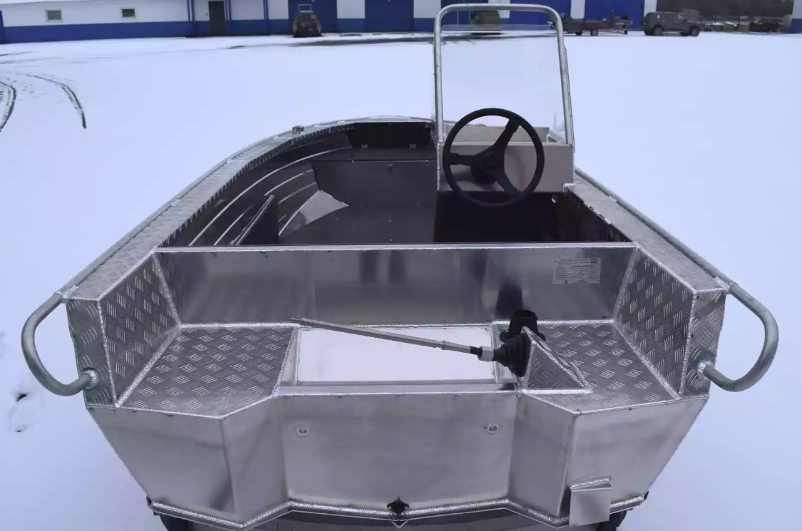 Алюминиевая лодка Wyatboat-390 C в Мытищах