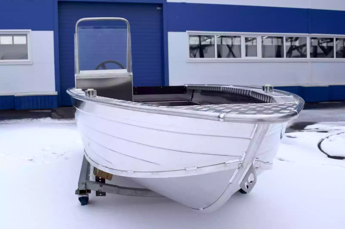 Алюминиевая лодка Wyatboat-390 C в Мытищах