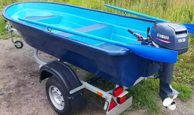 Стеклопластиковая лодка Neman-340 (тримаран) в Мытищах