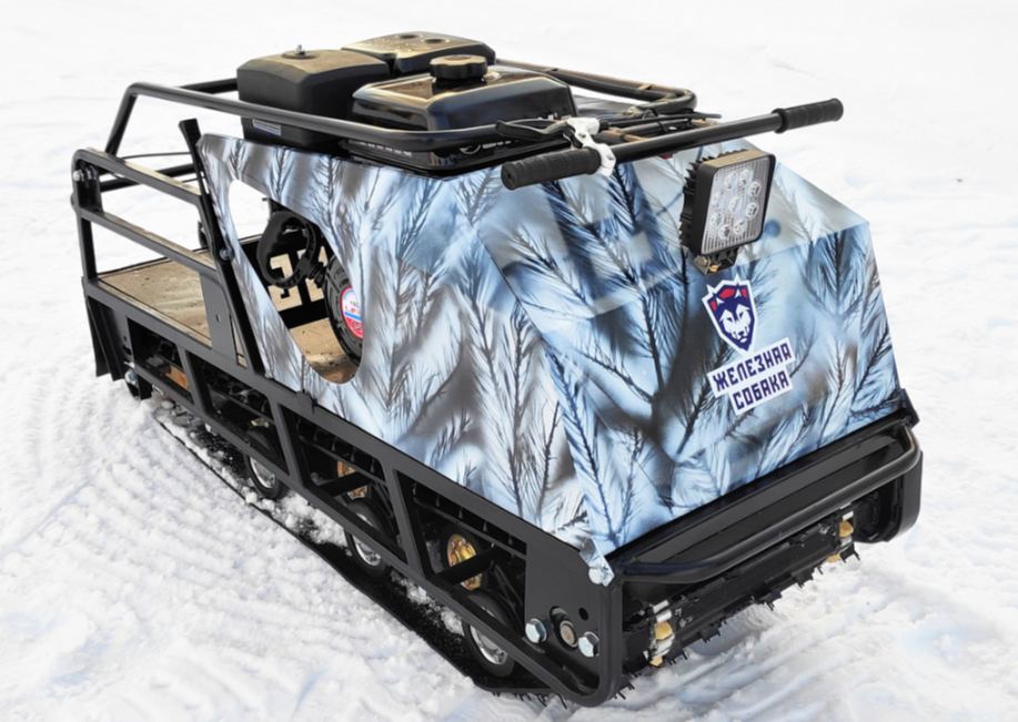 Мотобуксировщик Irondog (Железная собака) M600 20  Камуфляж Охотник в Мытищах