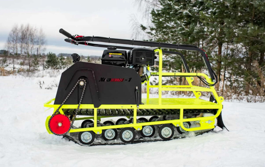 Мотобуксировщик Бурлак ХОЗЯИН-1 (капот металл) в Мытищах