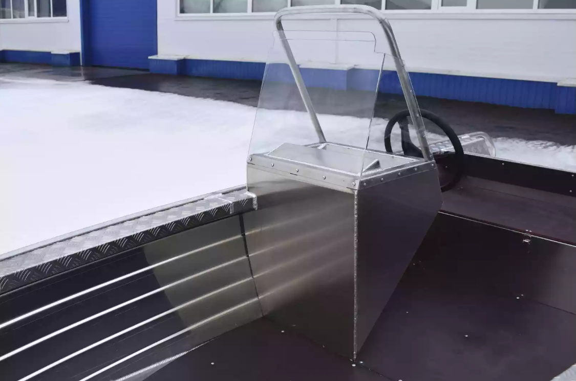 Алюминиевая лодка Wyatboat-390 C в Мытищах