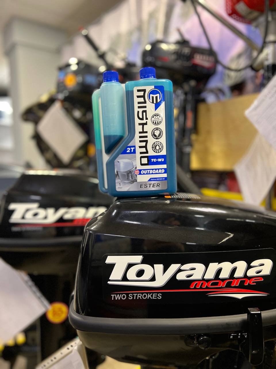 Масло MISHIMO 2T OUTBOARD (ESTER) полусинтетика 1 л в Мытищах