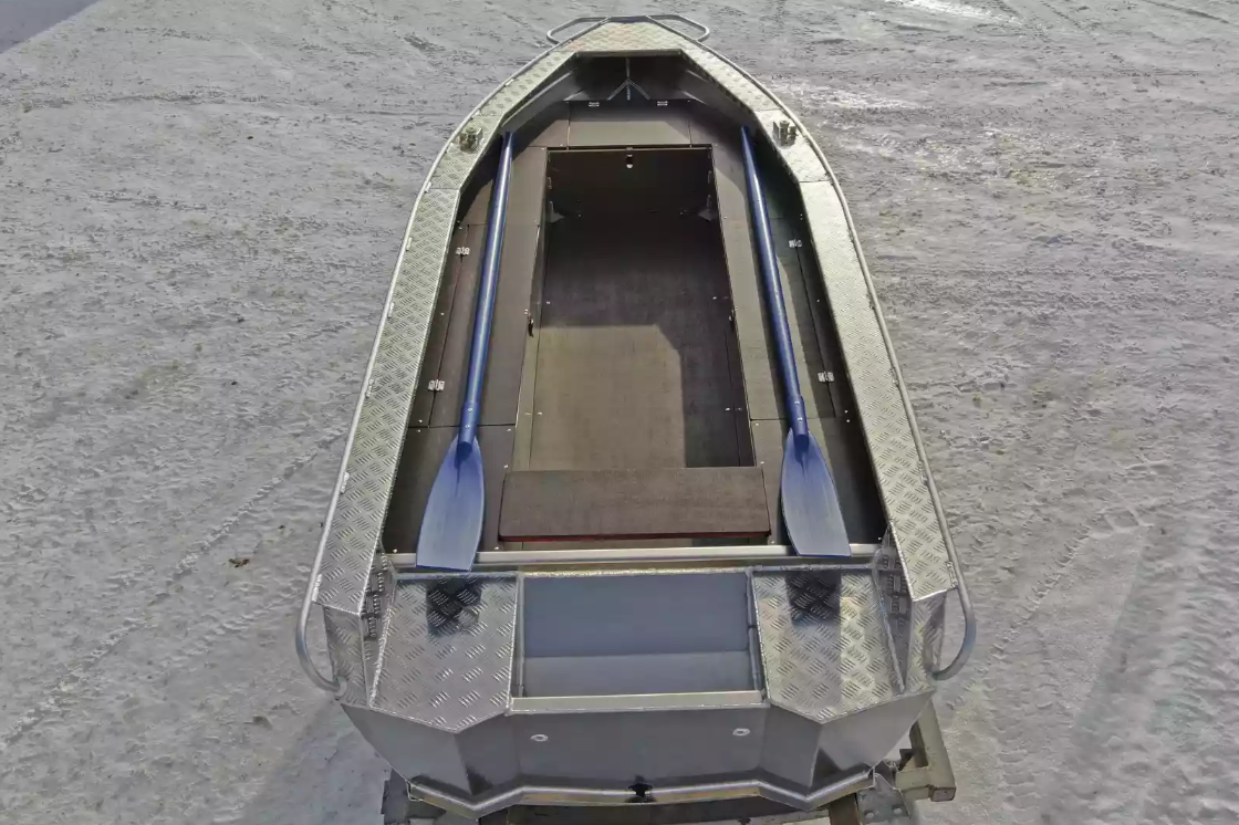 Алюминиевая лодка Wyatboat-340 РМ в Мытищах