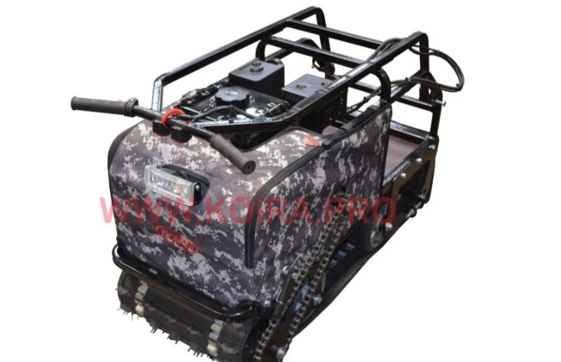 Мини мотобуксировщик КОЙРА "Вжик" (107 см) 7 л/с с ручным стартером в Мытищах