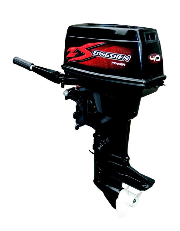 Лодочный мотор Zongshen T40 (+руль+пульт) в Мытищах