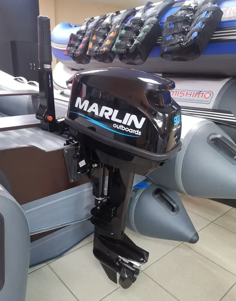 КОМПЛЕКТ ЛОДКА MISHIMO LITE 350 + МОТОР 9,8 Л.С. в Мытищах