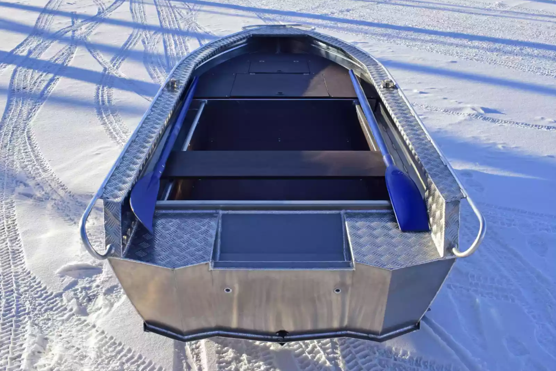 Алюминиевая лодка Wyatboat-370 Р FISH в Мытищах