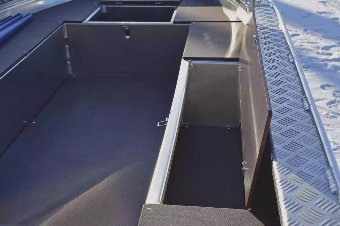 Алюминиевая лодка Wyatboat-370 РМ в Мытищах